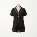 Pijama Classic Noir - conjunto blusa manga corta y short