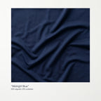 Pijama Midnight Blue - detalle de tela azul