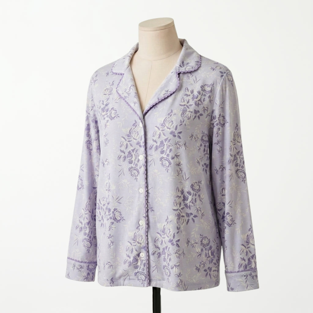 Violeta Bloom - pijama dama manga larga, vista 3/4