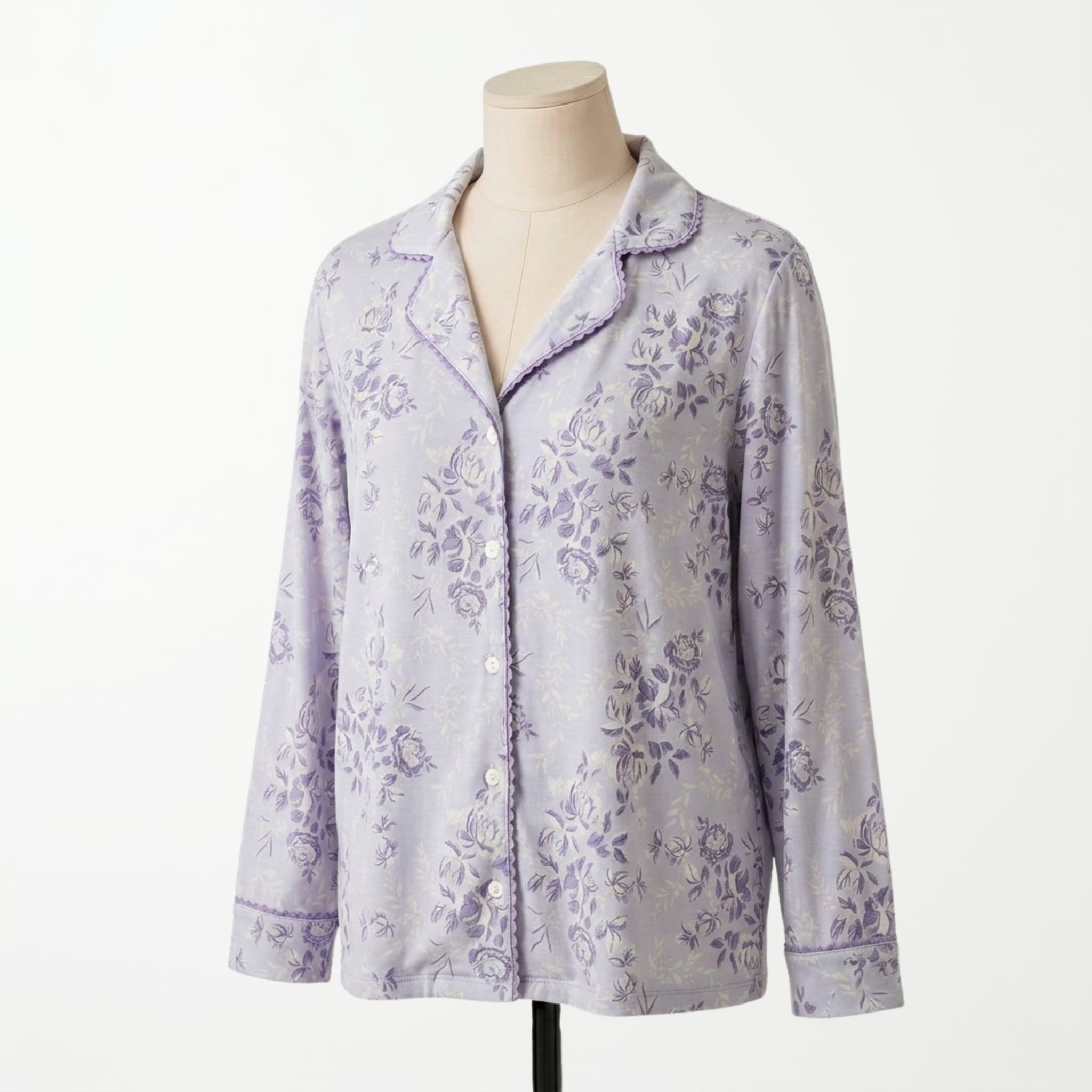Violeta Bloom - pijama dama manga larga, vista 3/4